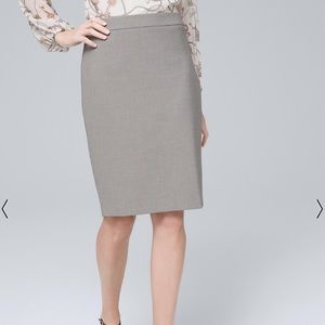 White House Black Market - Plaid Pencil Skirt